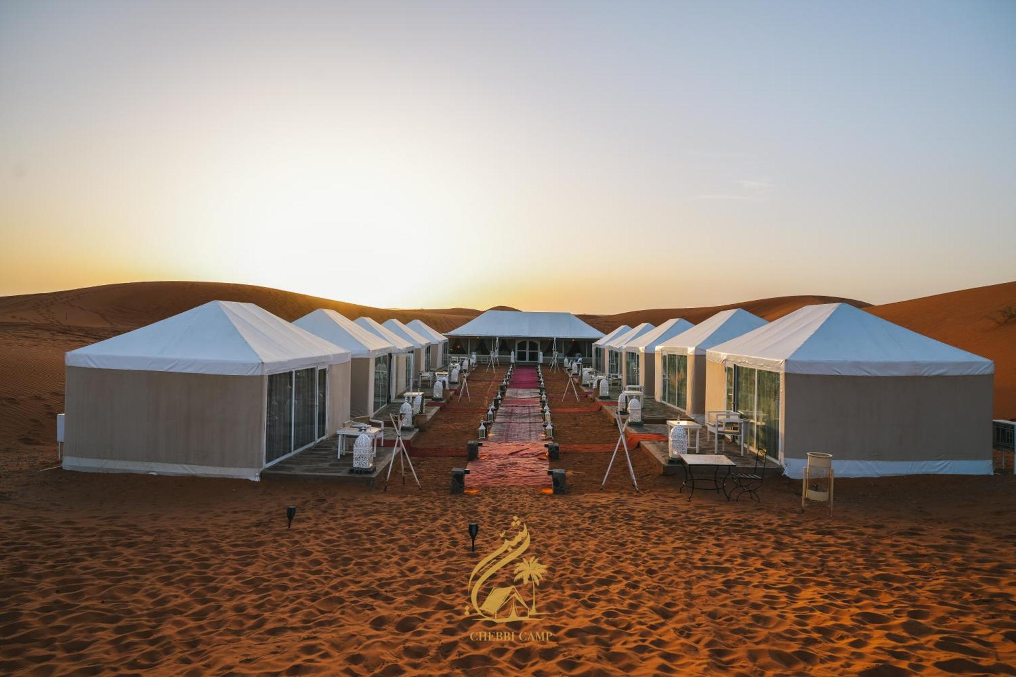 Luxury Camp Chebbi Hotel Merzouga Exterior photo